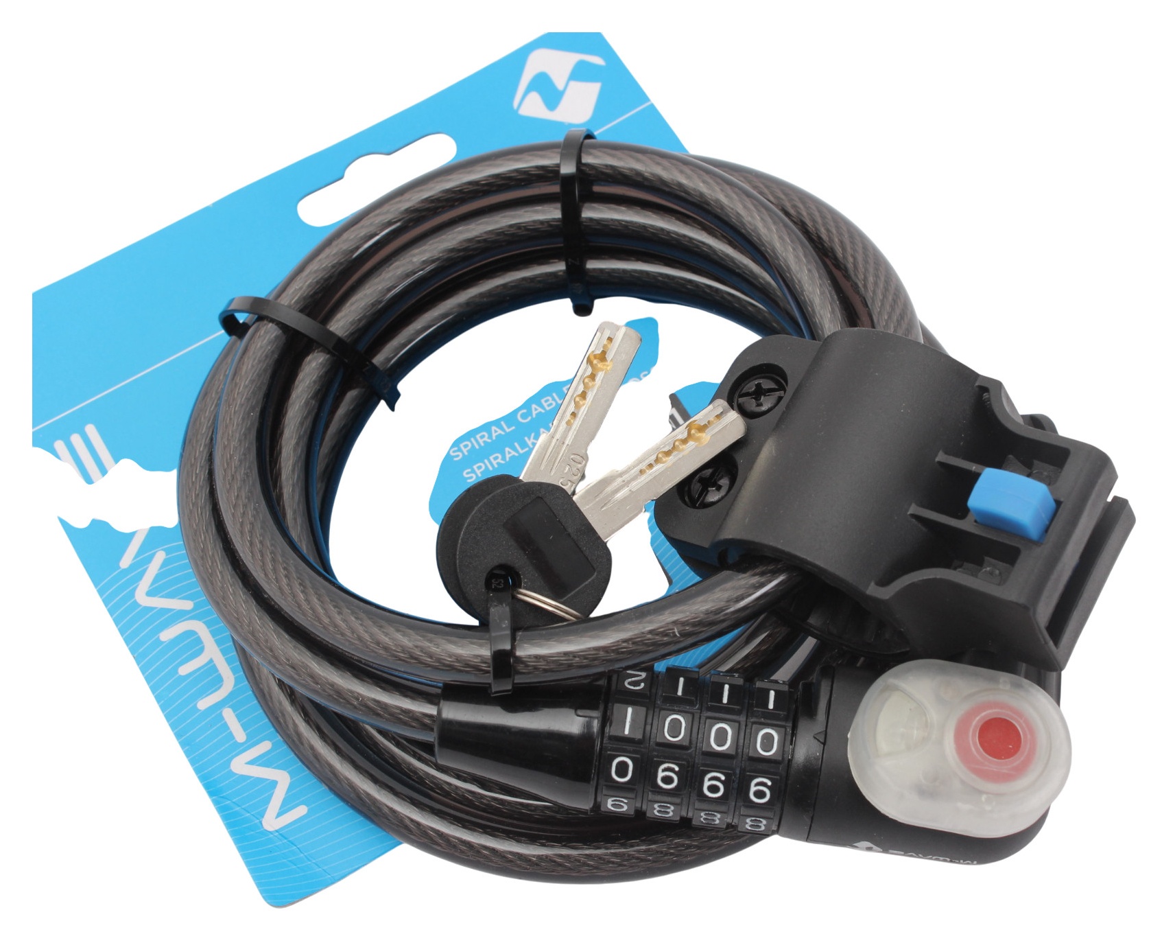 PRISM Spiral Cable Lock Light