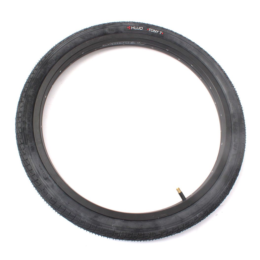 BMX tire set KUJO Tony T 20 inch x 1.75 inch + AV inner tube