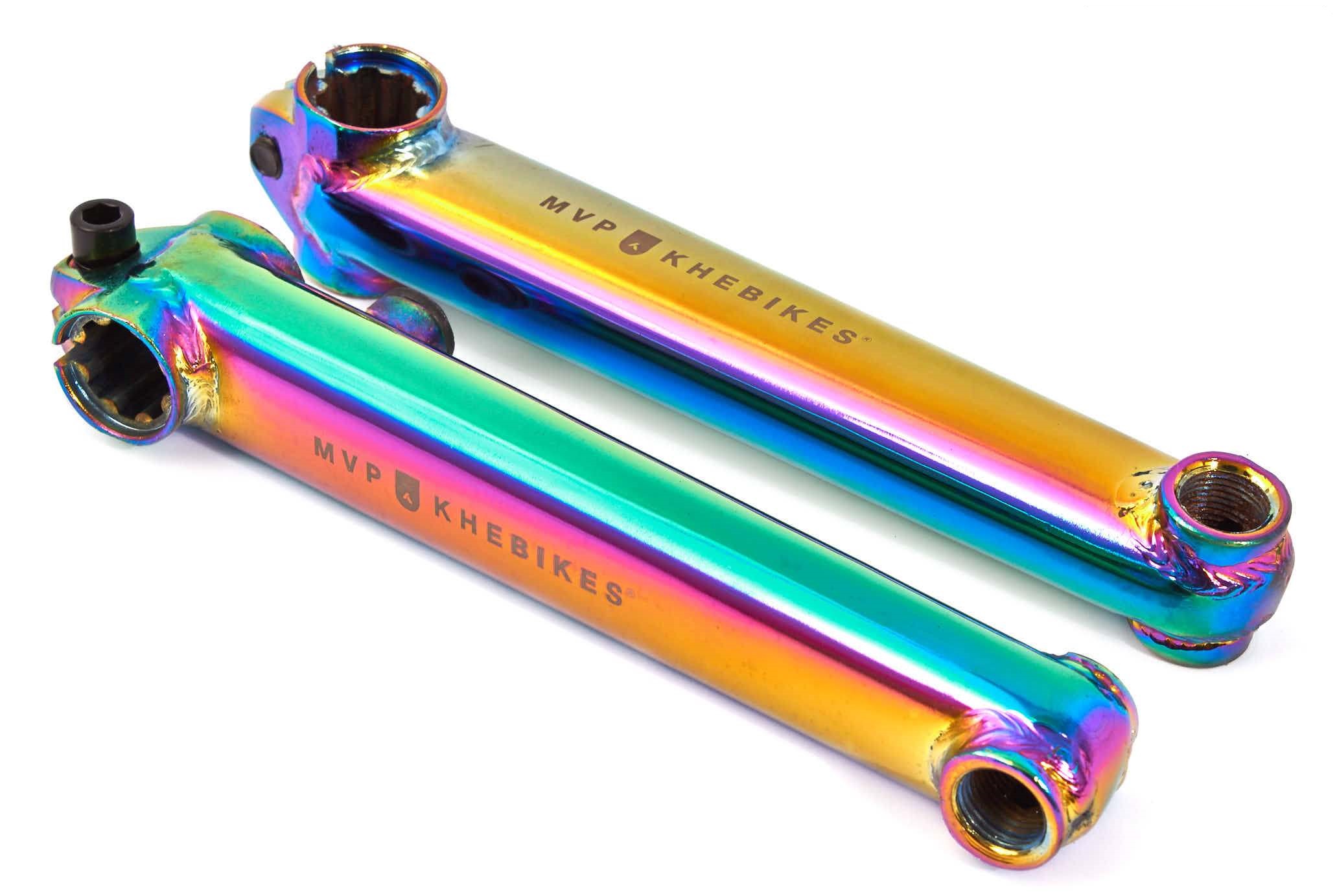 BMX Kurbelarme von MVP in Oil Slick