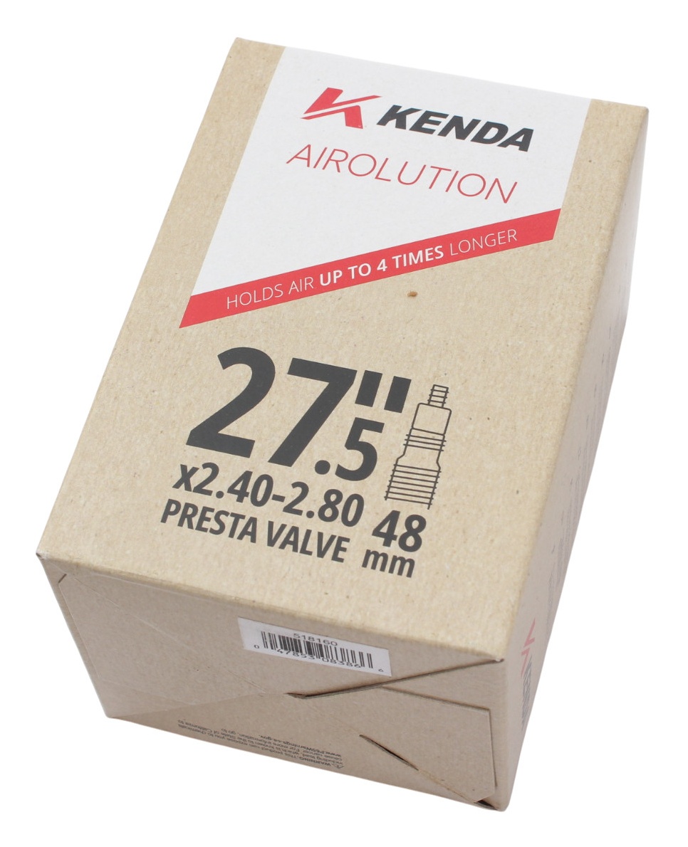 KENDA Airolution Bicycle Tube 27.5 inch x 2.40 - 2.80 inch FV