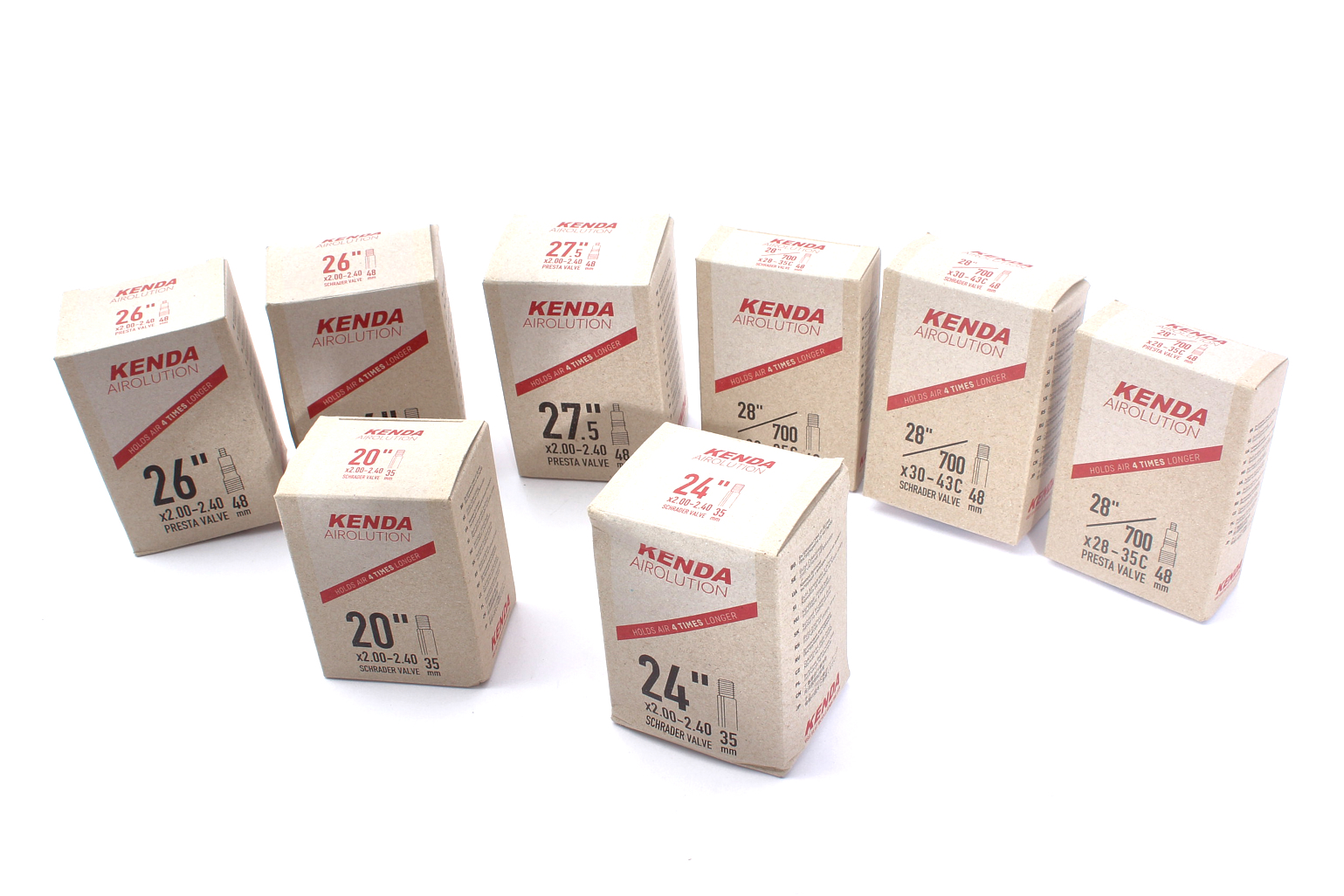 Bicycle tube KENDA Airolution 26 x 2.00 - 2.40 inch AV