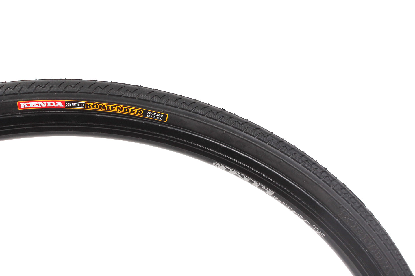 Bicycle tire set KENDA Kontender 28 inch / 700 x 26C + FV inner tube