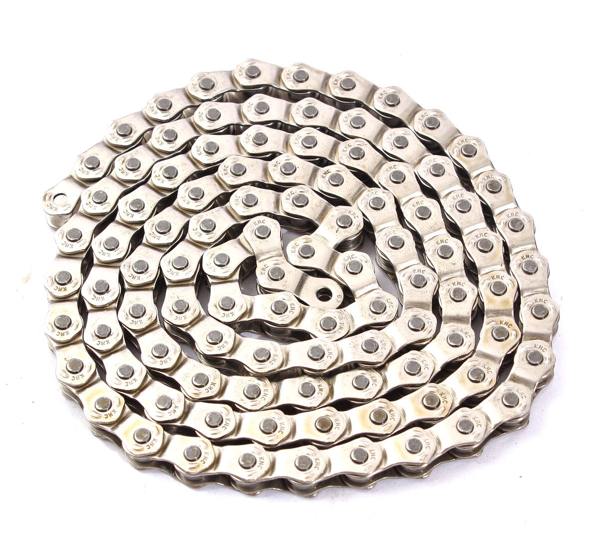 BMX Halflink Fahrradkette in Silber von KHE