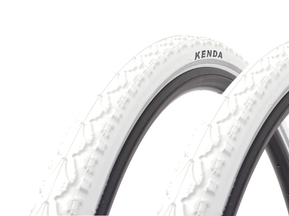 Road bike wire tire set Khan Fixie KHE 700 x 38C tire white