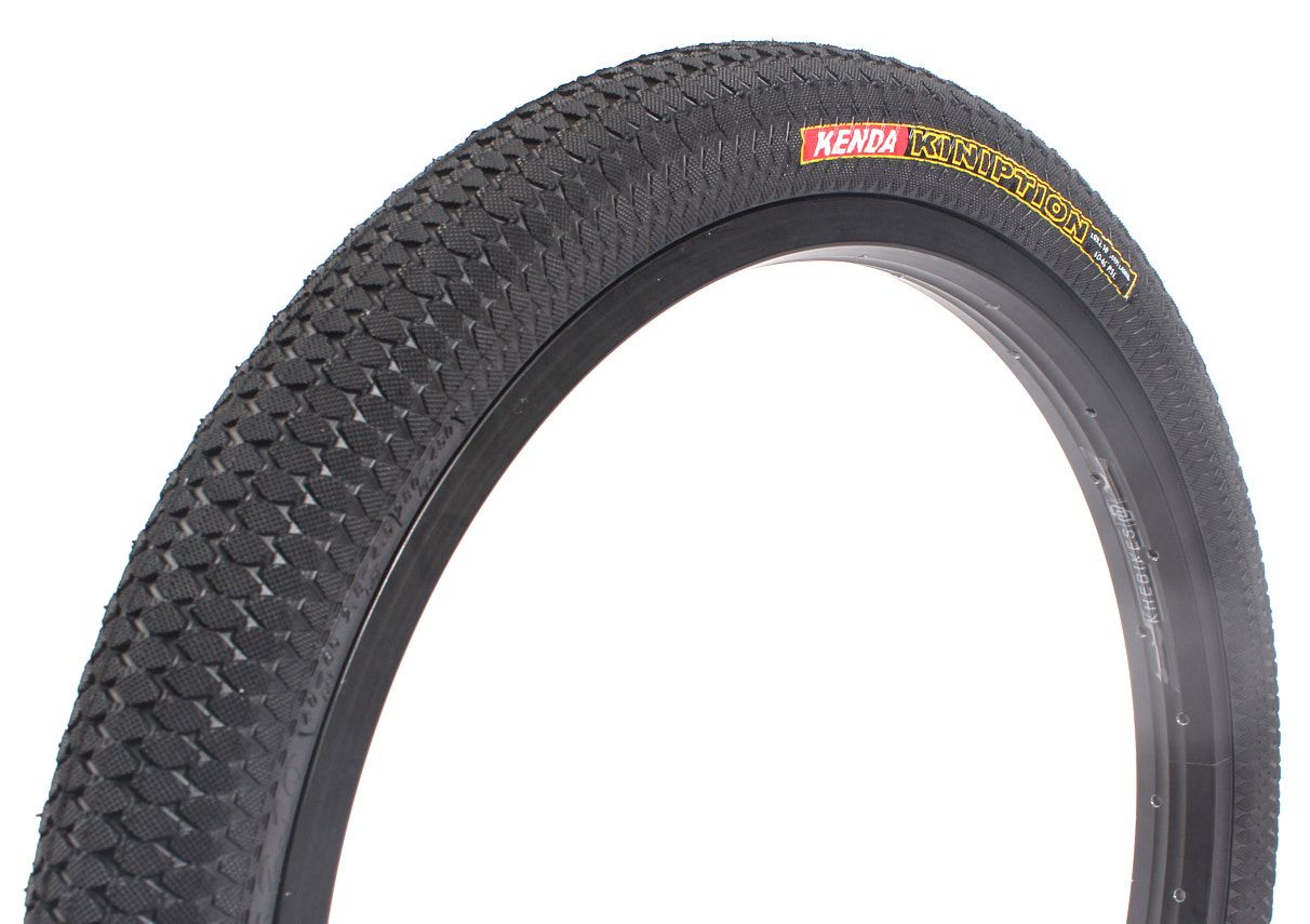 BMX tire set KENDA Kiniption 20 inch x 2.10 inch + AV inner tube