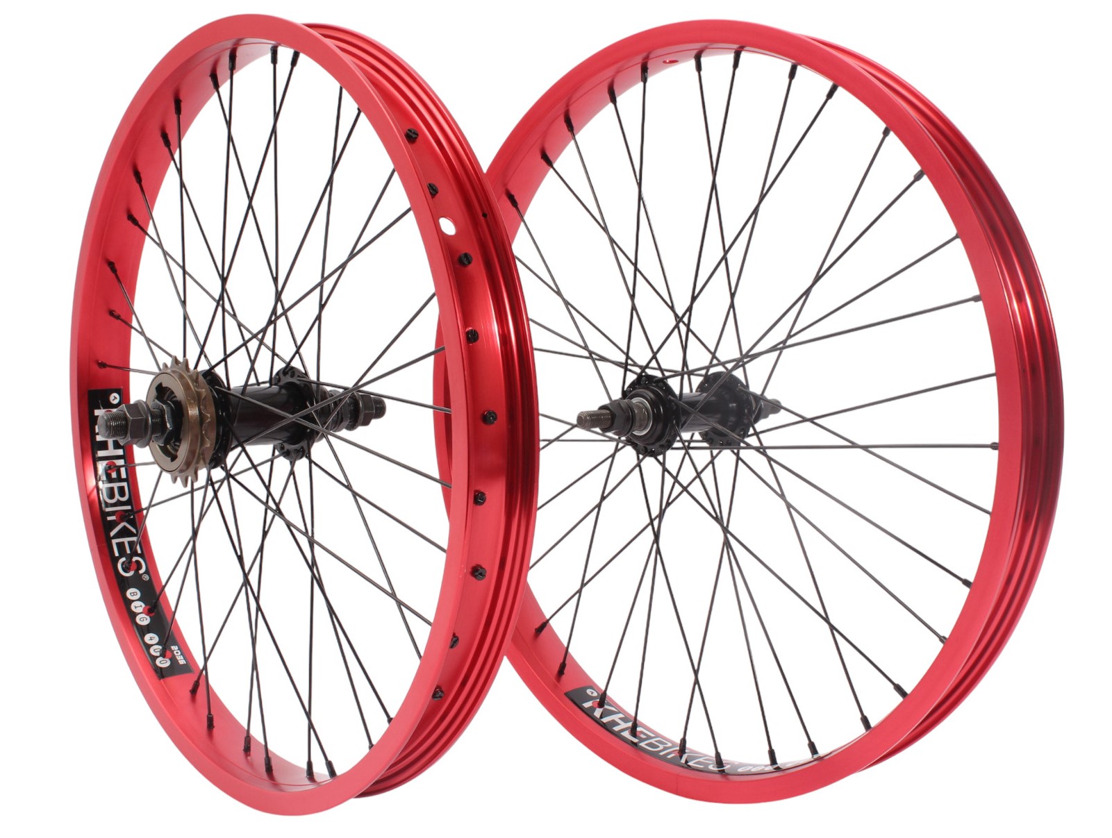 BMX Wheelset KHE PRISM 20 inch red