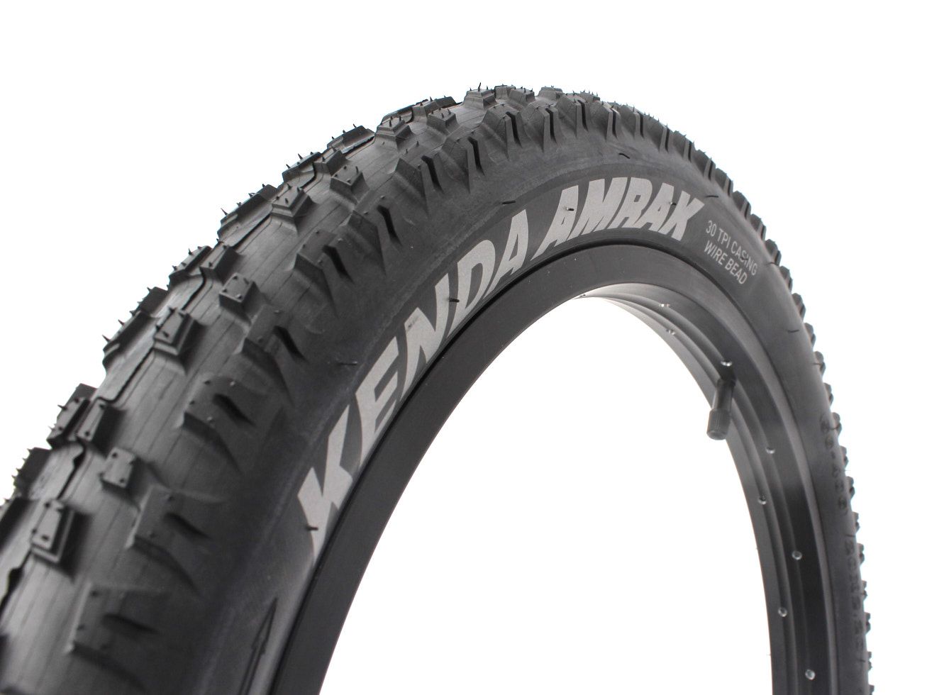 BMX tire set KENDA AMRAK 20 inch x 2.20 inch black + AV inner tube