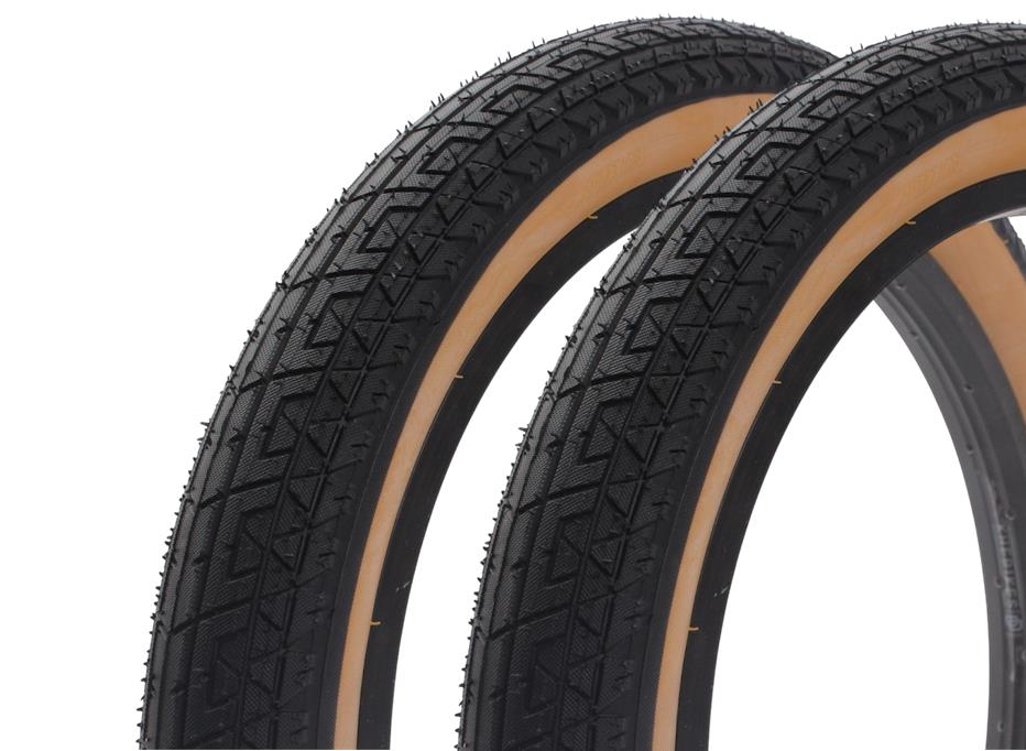 BMX tire set UNITED Gum 20 inch x 2.25 inch