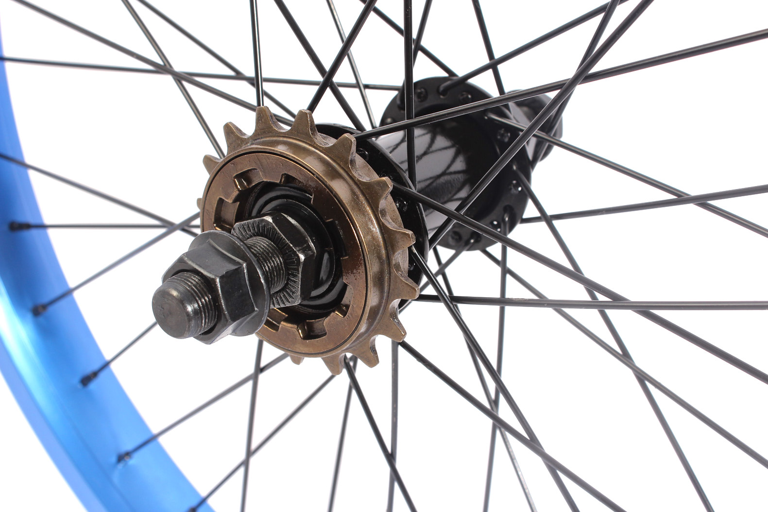 BMX Rear Wheel KHE PRISM 20 Inch blue