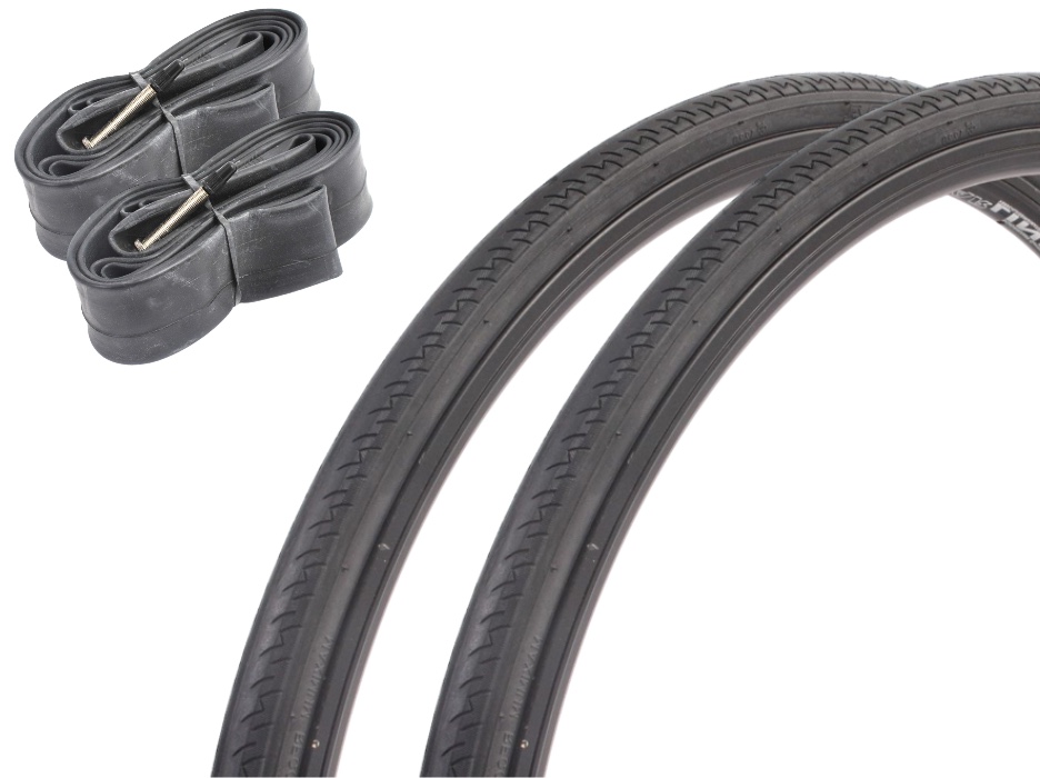 Bicycle tire set KENDA Kontender 28 inch / 700 x 26C + FV inner tube