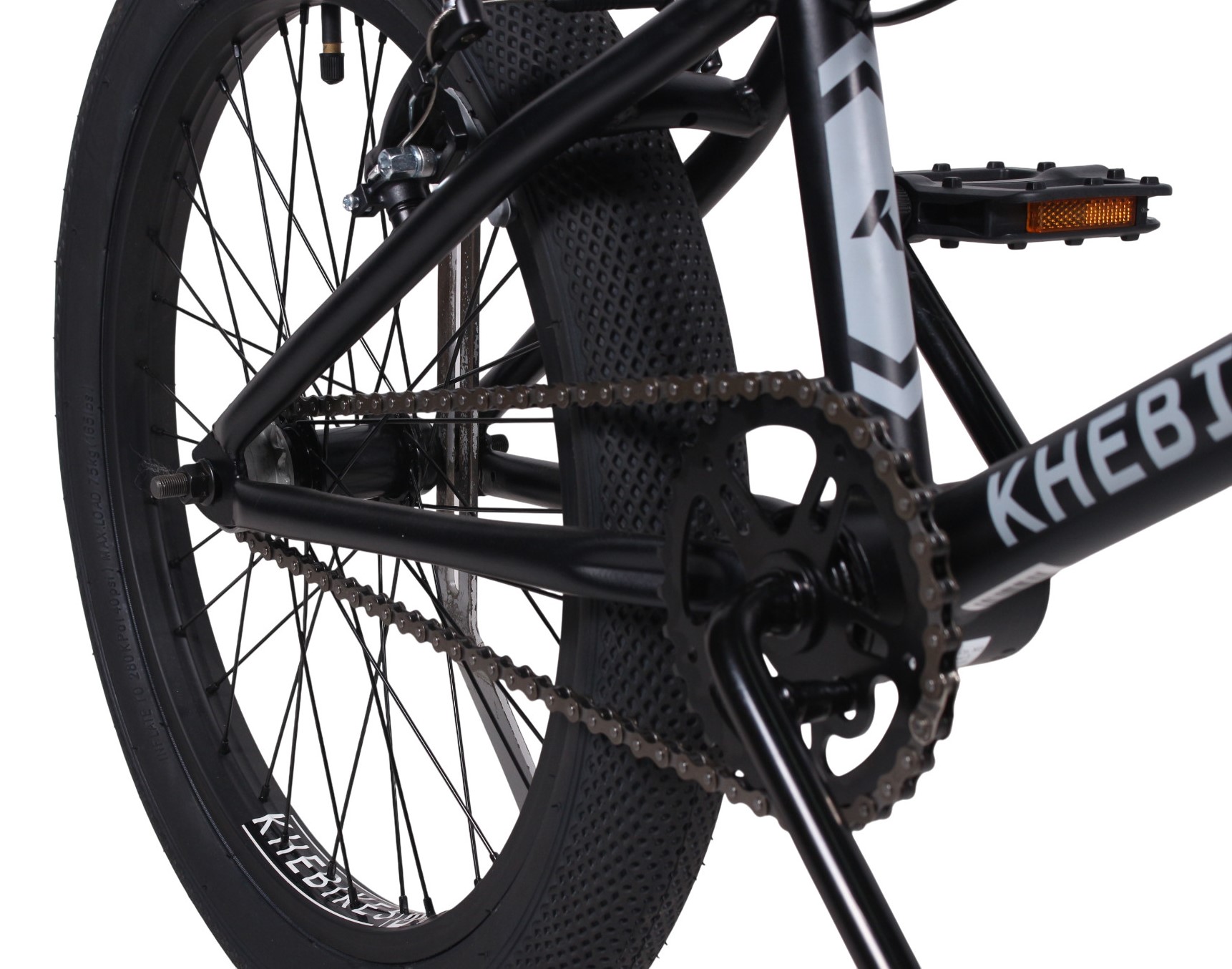 BMX Fahrrad KHE PARK 20 Zoll 11,1kg Schwarz