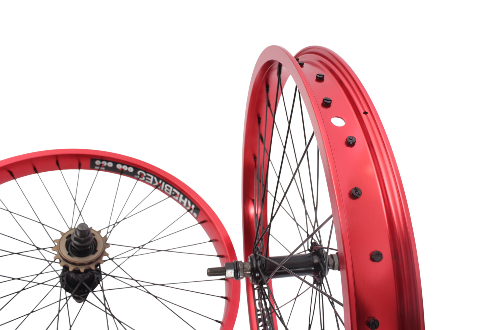 BMX Wheelset KHE PRISM 20 inch red