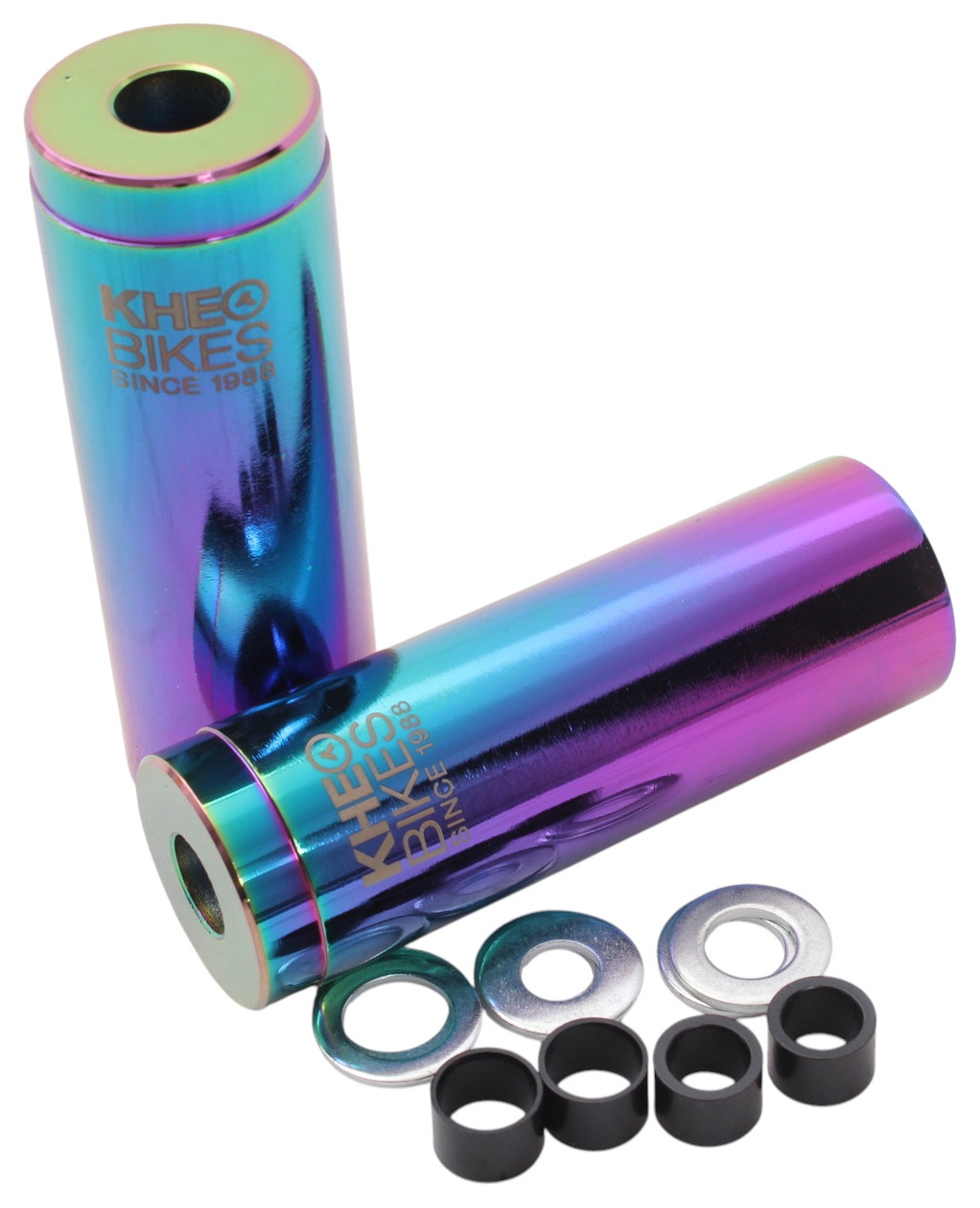 BMX pegs KHE LASER PRO pair 10 / 12 / 14 mm