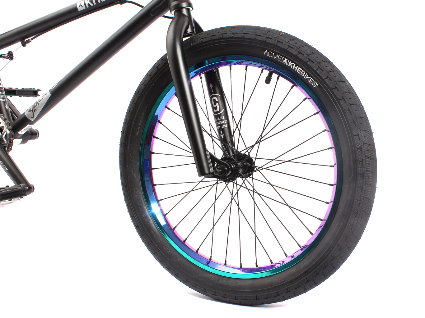 BMX Bike KHE SILENCER Limited Oil Slick 20 inch 21.4lbs