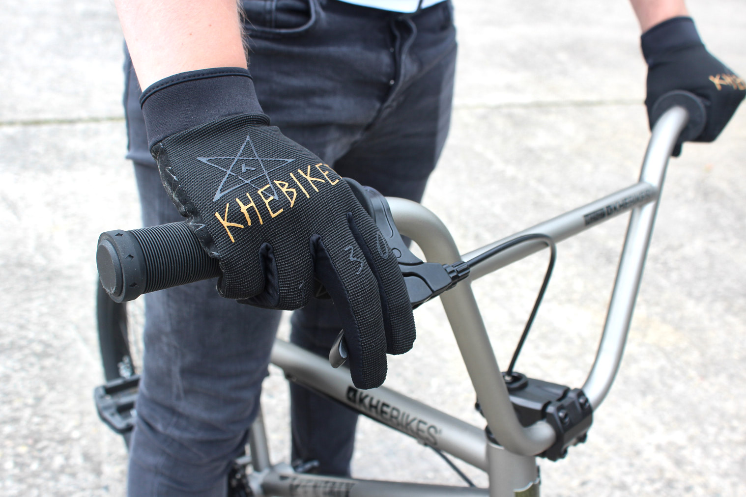 BMX Gloves KHE 4130 XL