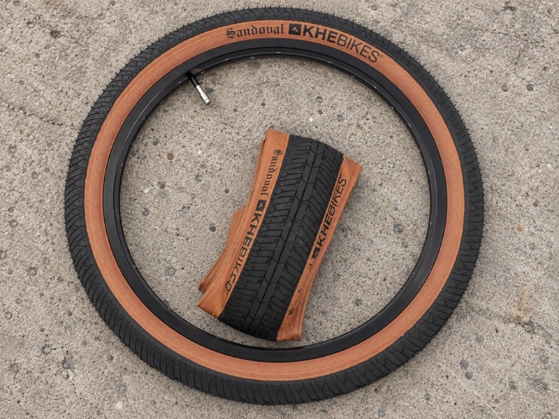 BMX folding tire KHE MAC2+ SANDOVAL X KHEbikes 20 inch x 2.25 inch