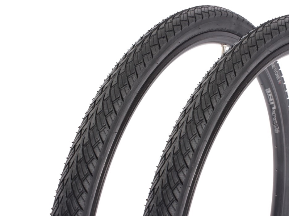 Bicycle tire set KUJO ONE 0 ONE A 28 inch / 700 x 1.50" / 38C + FV inner tube