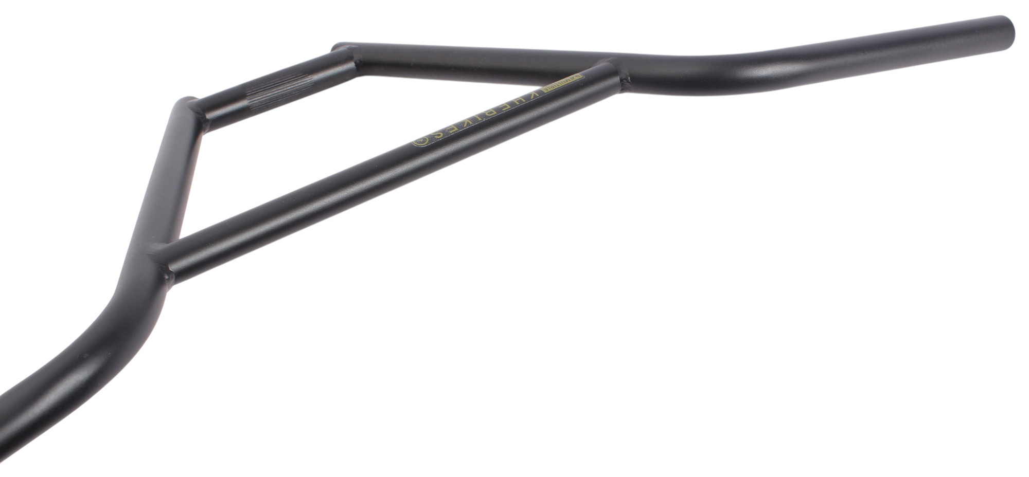 BMX handlebar KHE PLASM XL 10 inch 4-piece – black