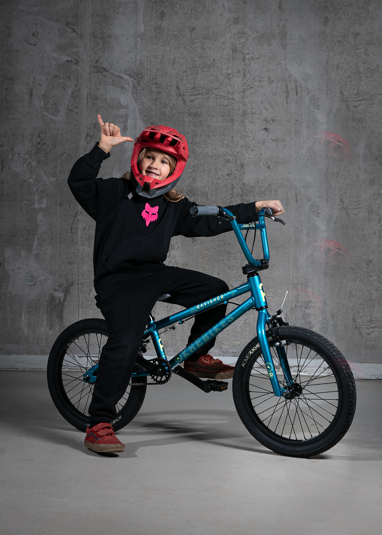 BMX Bike Aluminum KHE RAVISHER LL 18 inch 19lbs