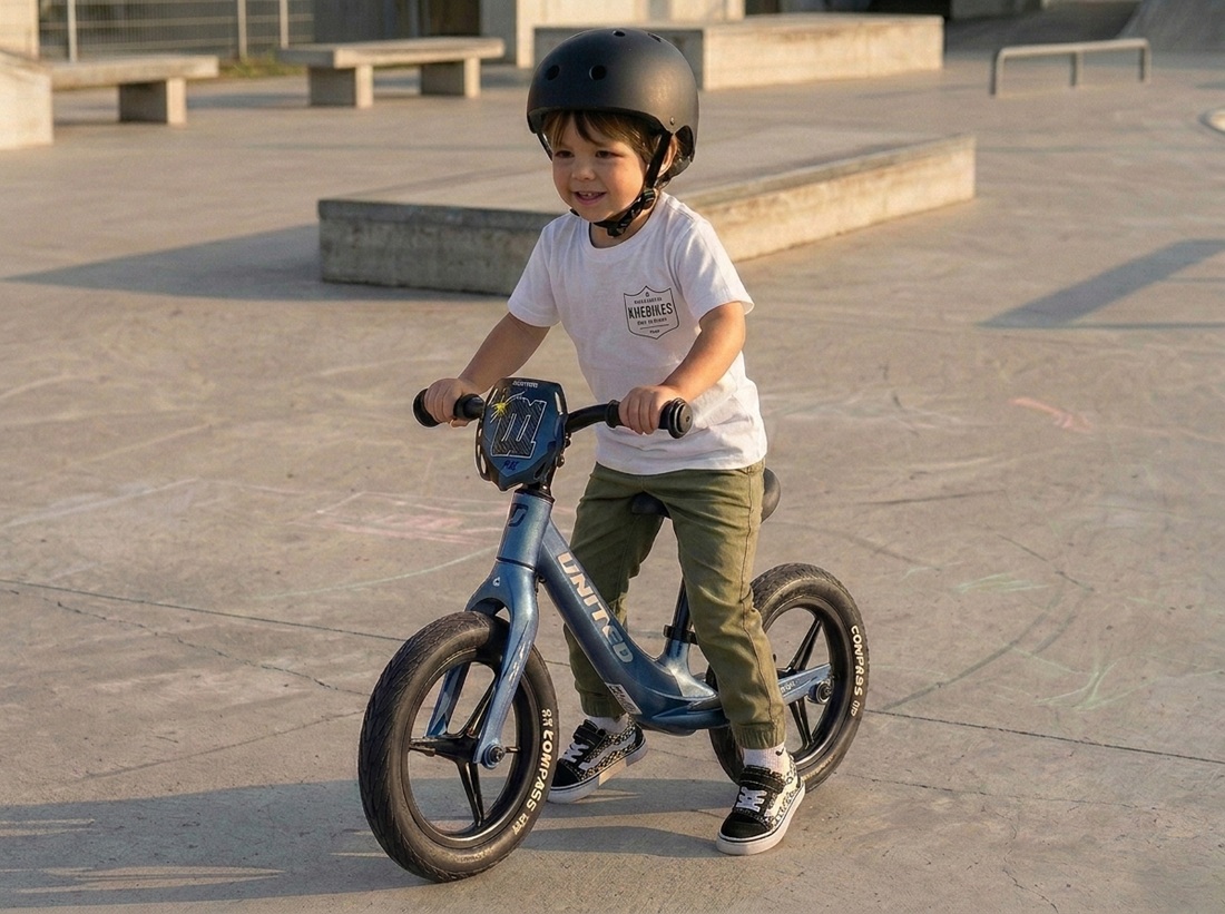 UNITED Pushbike Picabo balance bike 6.4 lbs ultra-light magnesium
