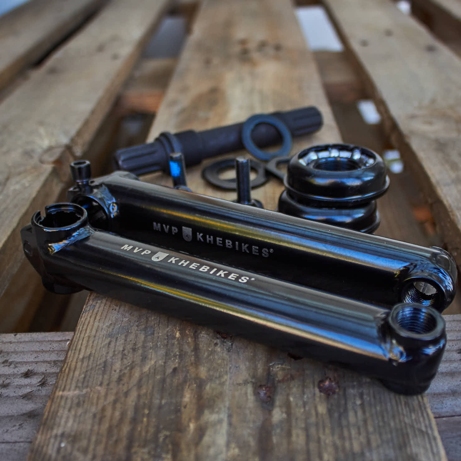 BMX crank set KHE MVP 8T US BB 170mm