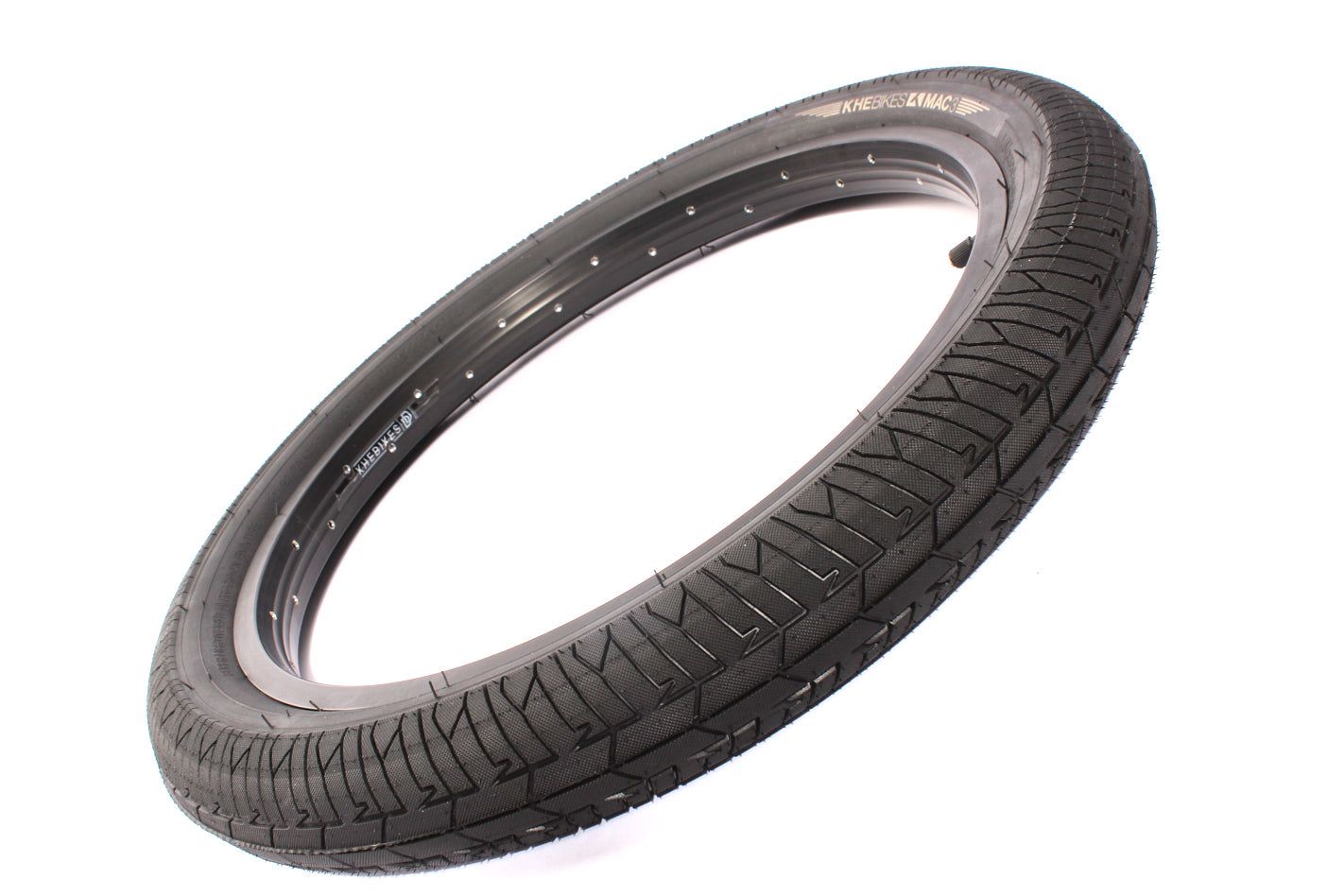 BMX tire set KHE MAC3 20 inch x 2.40 inch + AV inner tube