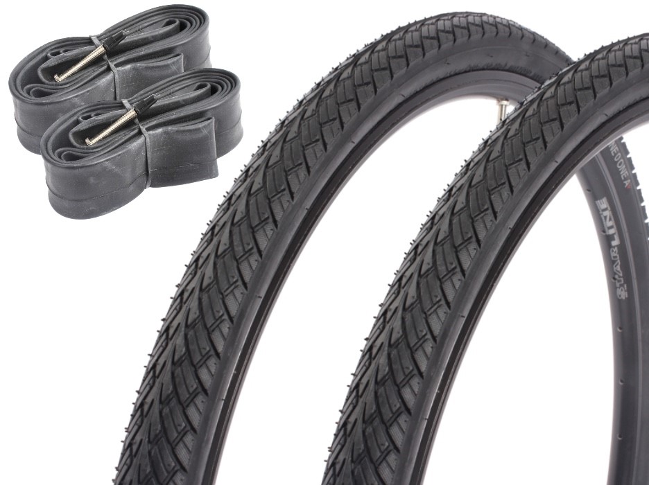 Bicycle tire set KUJO ONE 0 ONE A 28 inch / 700 x 1.75" / 45C + FV inner tube