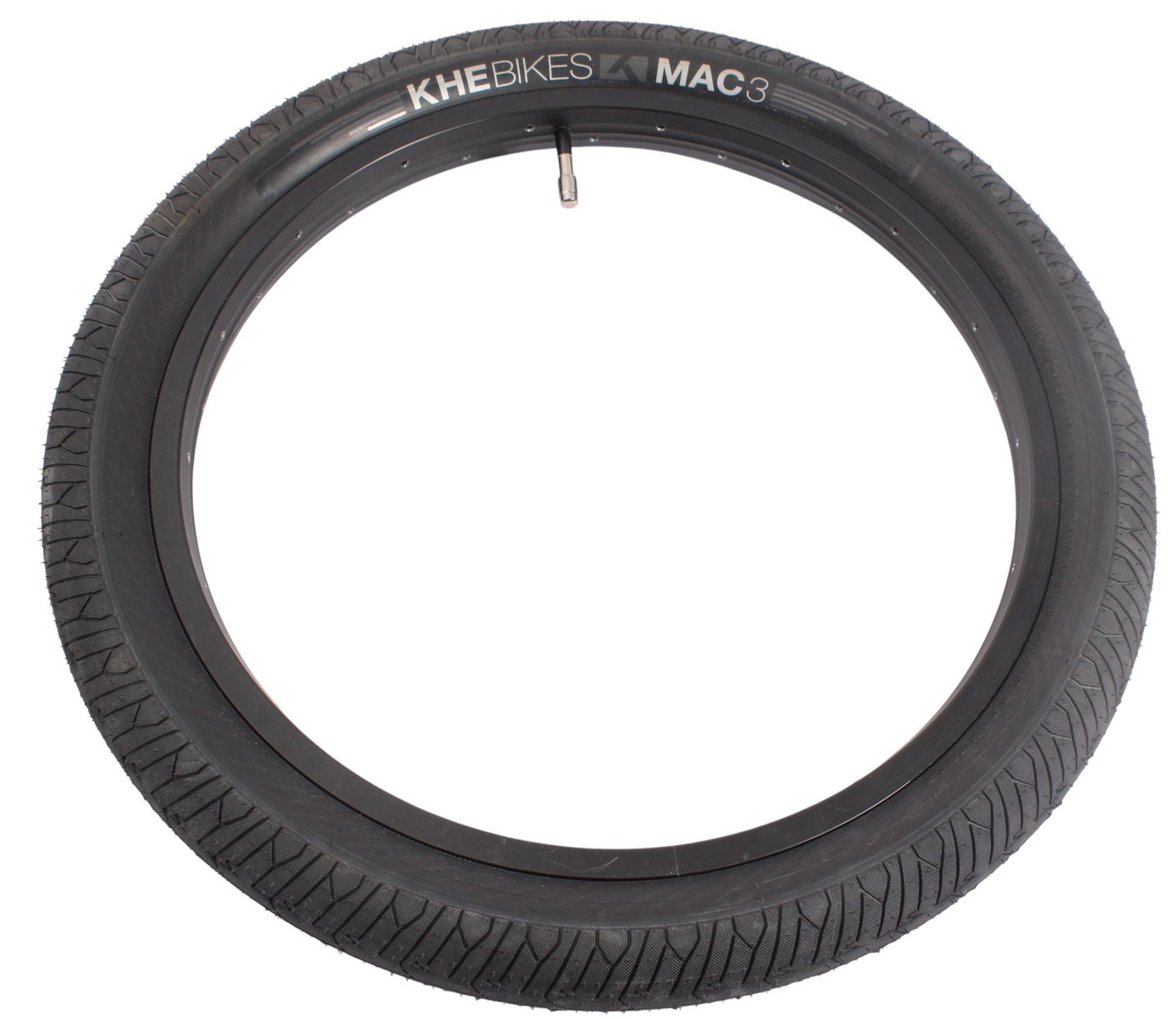 BMX folding tire KHE MAC3 20 inch x 2.40 inch – black