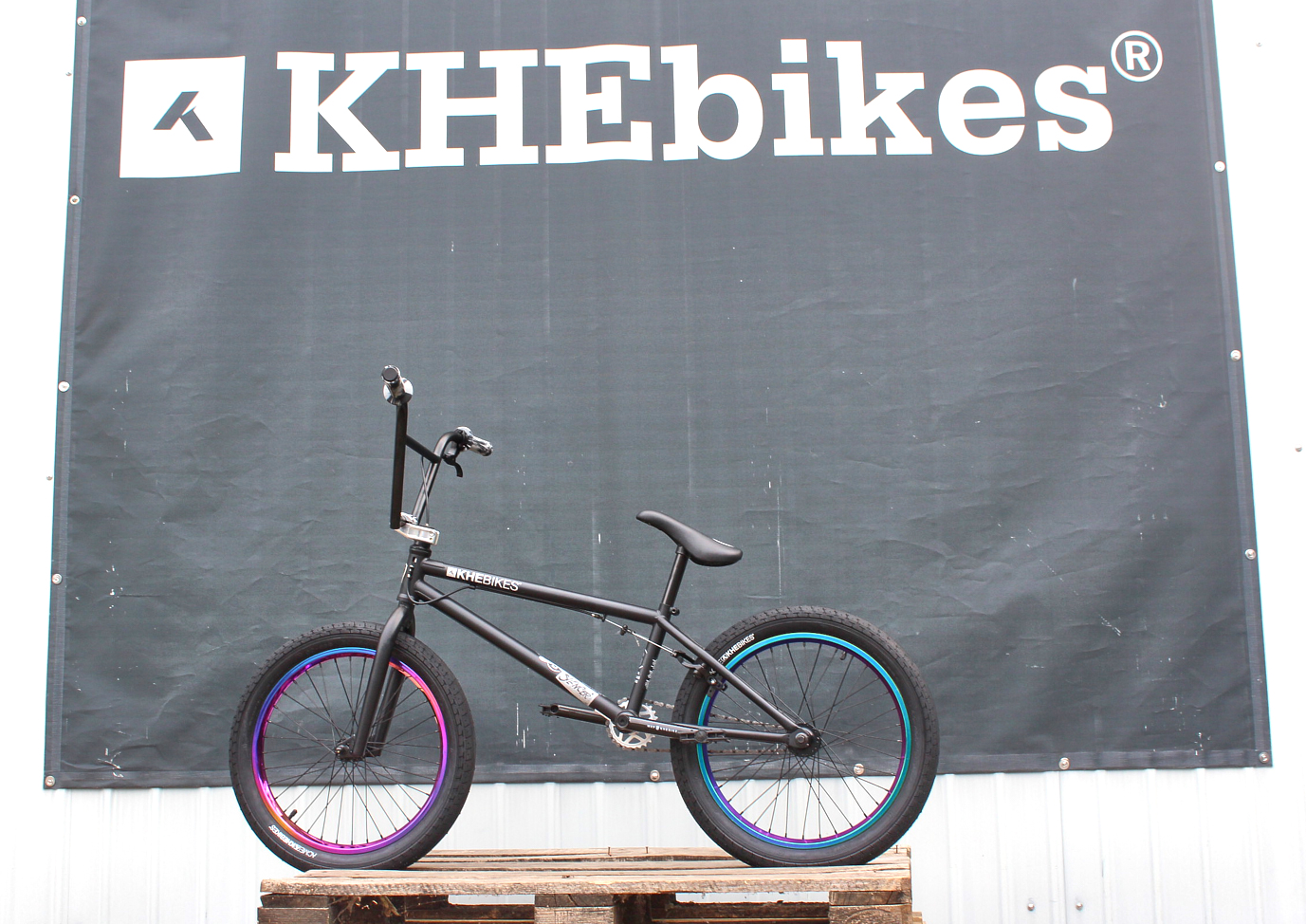 BMX Bike KHE SILENCER Limited Oil Slick 20 inch 21.4lbs