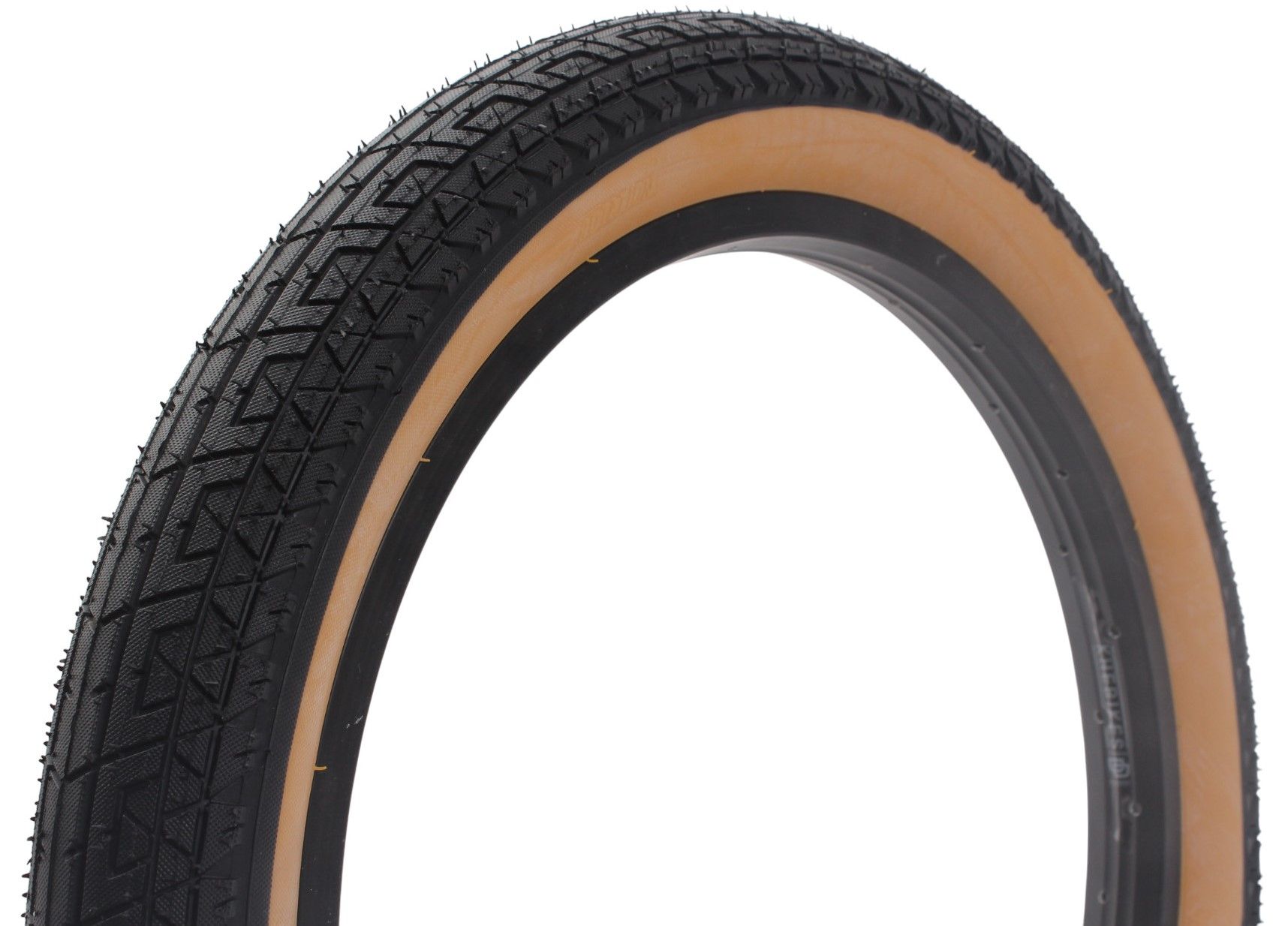 BMX tire set UNITED Gum 20 inch x 2.25 inch + AV inner tube