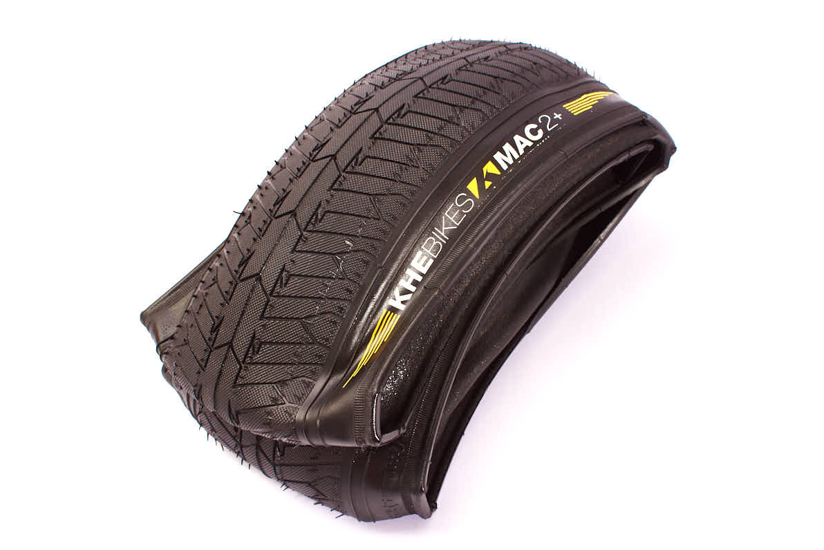 BMX folding tyre KHE MAC2+ 20 inch x 2.3 inch