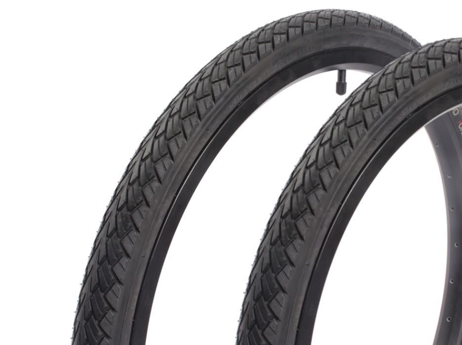 Bicycle tire set KUJO ONE 0 ONE A 24 inch x 1.75"