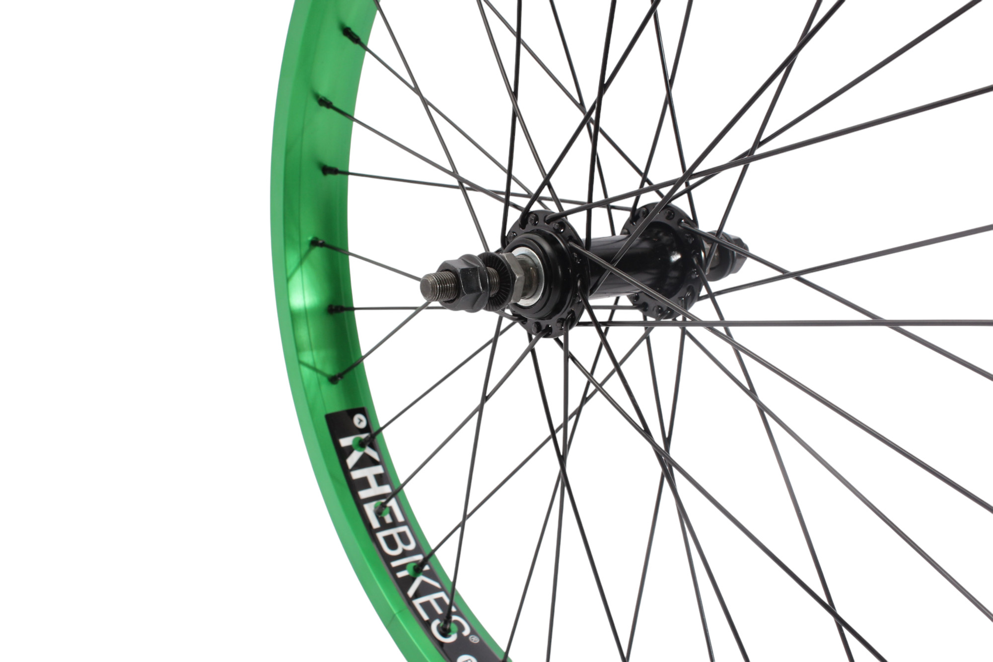 BMX Front Wheel KHE PRISM 20 Inch Green