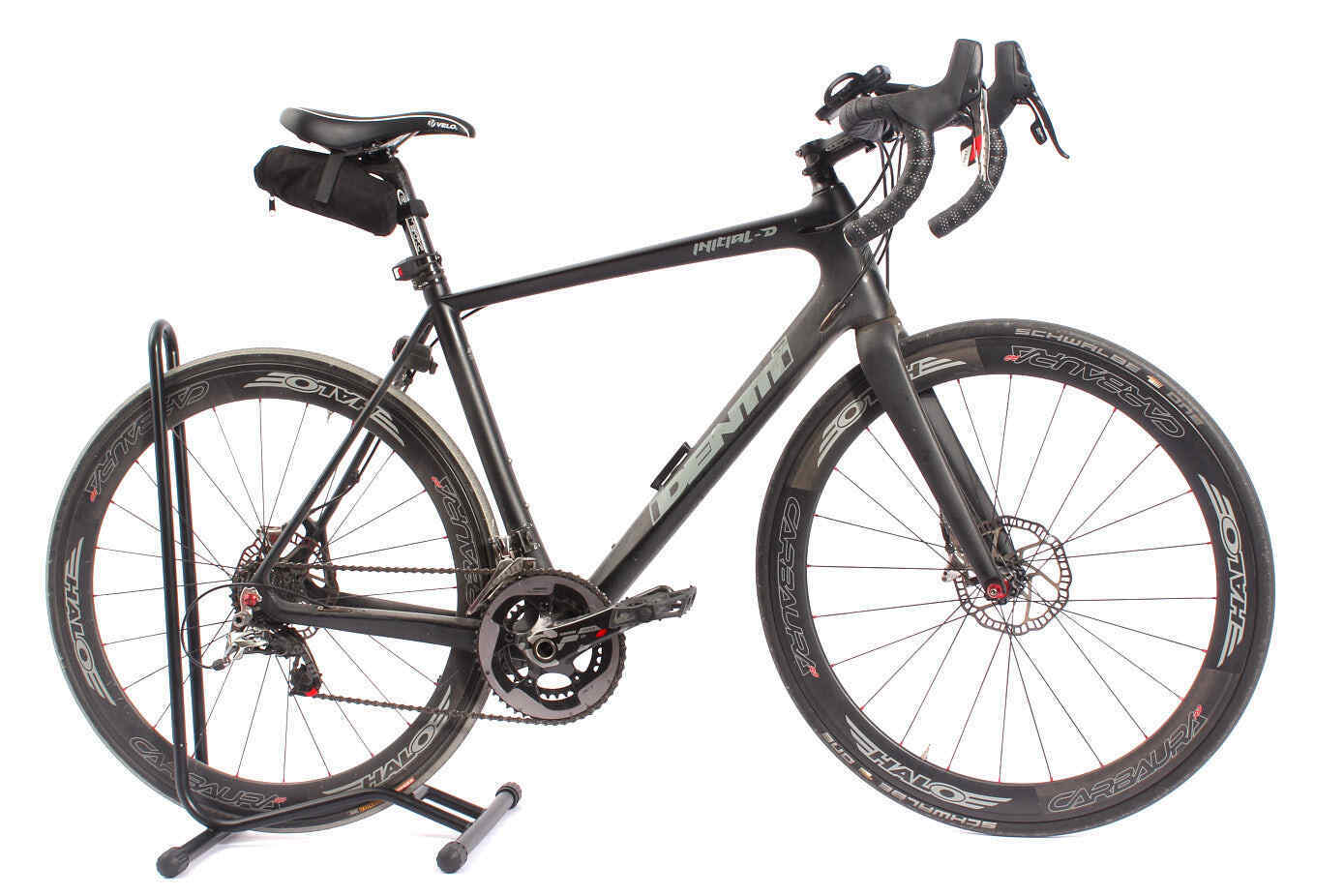 Fahrradständer mit großem Rennrad