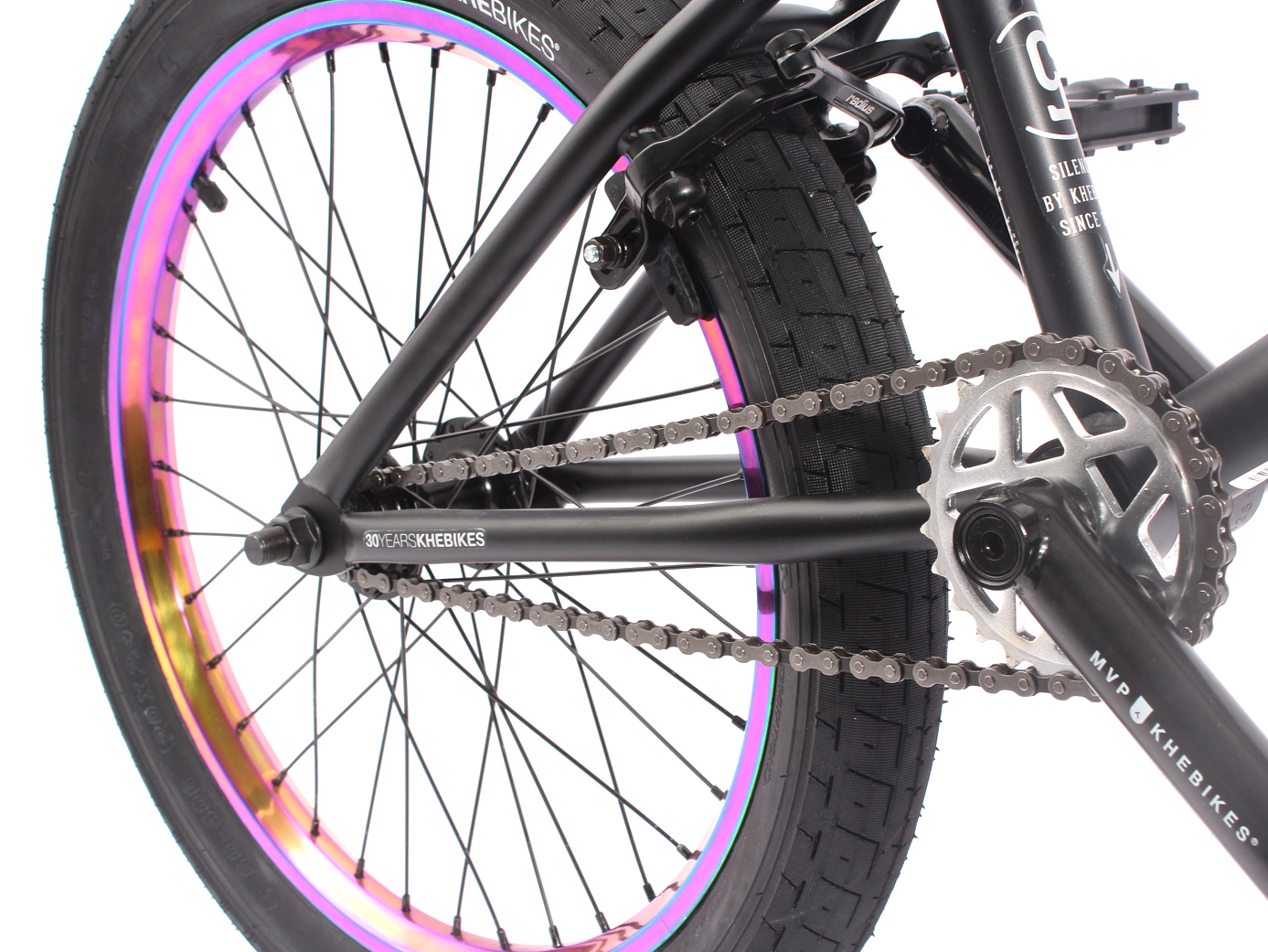 BMX Bike KHE SILENCER Limited Oil Slick 20 inch 21.4lbs