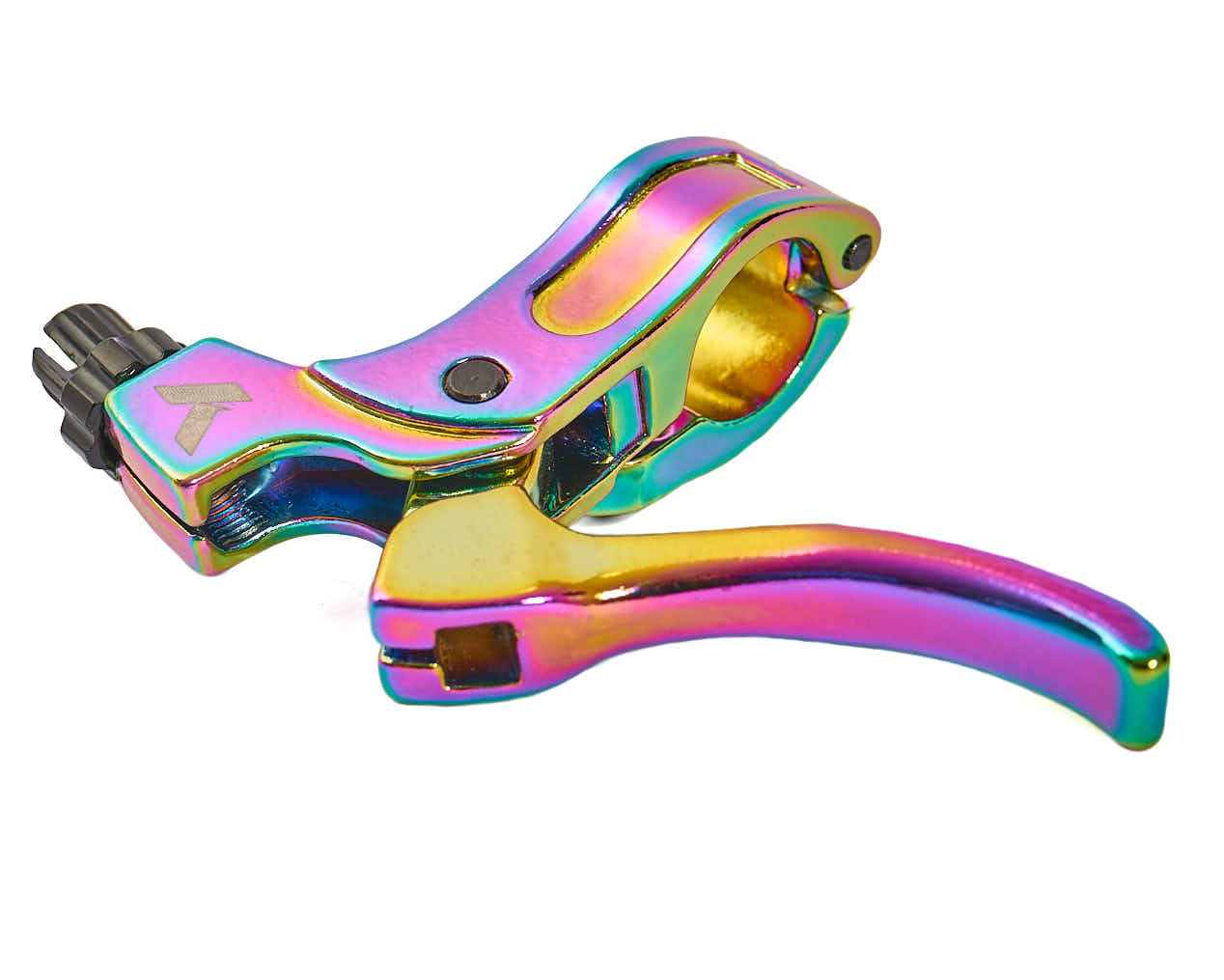 Rechter Oil Slick Bremshebel mit KHEbikes Laser Logo