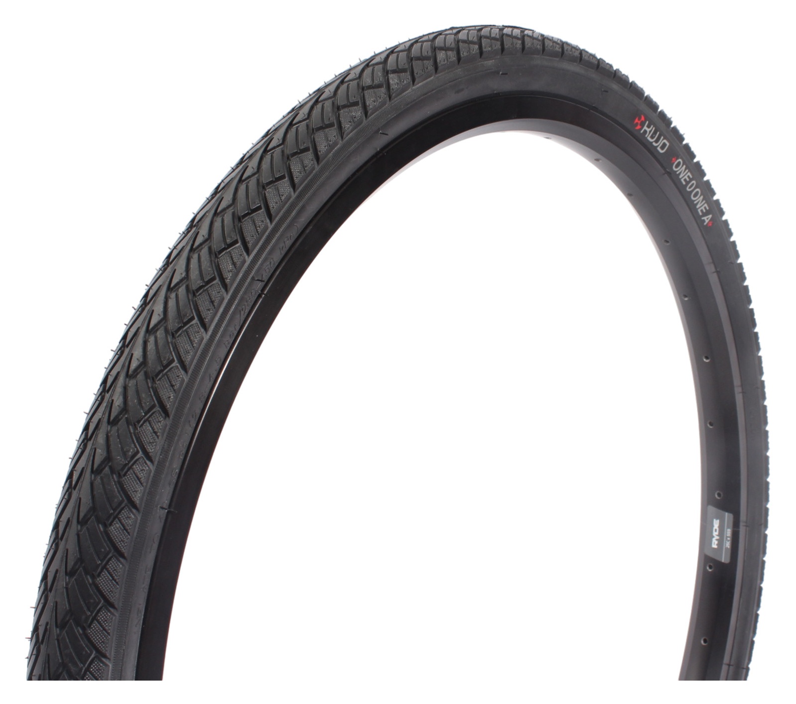 Bicycle tire set KUJO ONE 0 ONE A 26 inch x 1.75" + AV inner tube