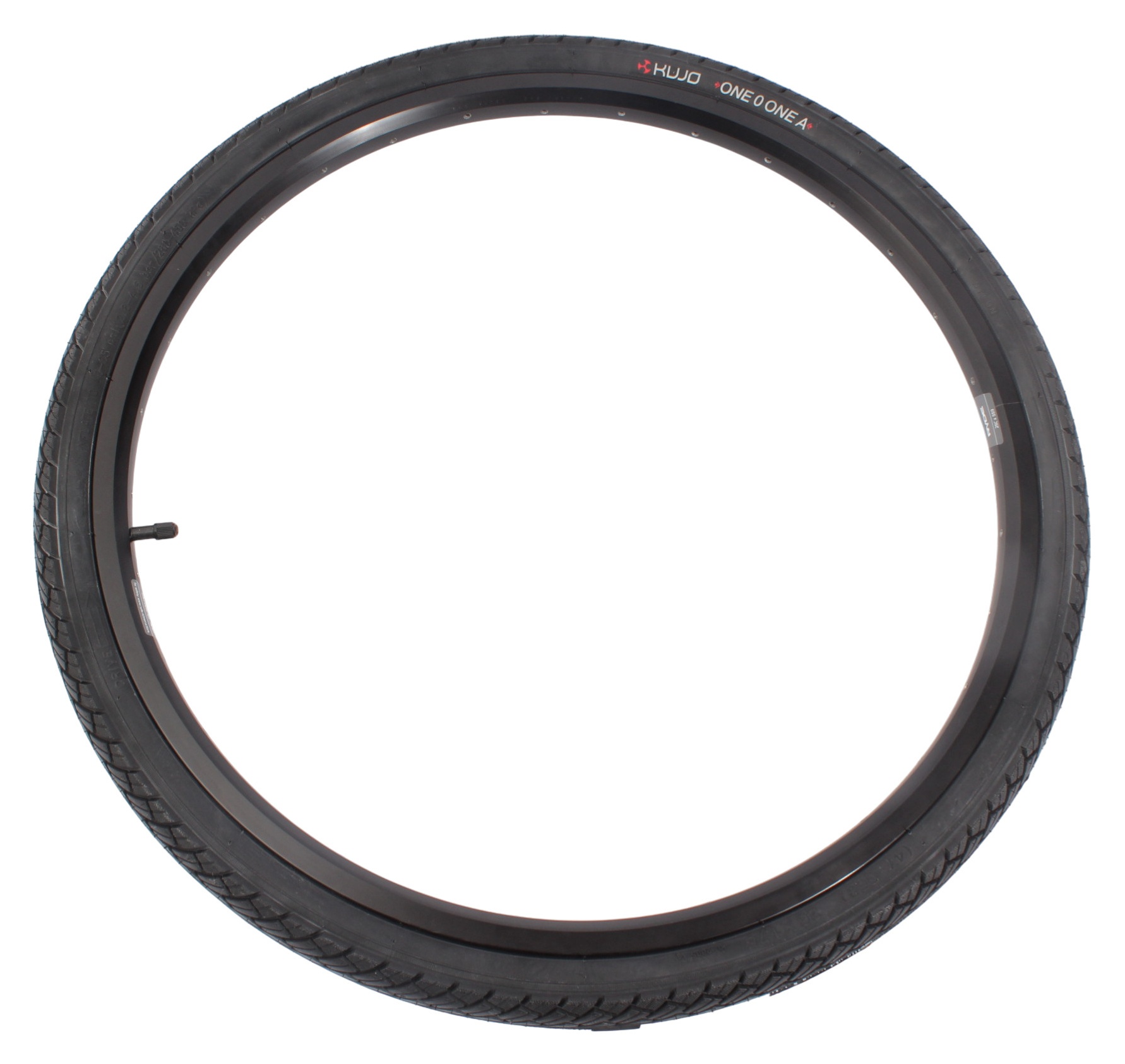 Bicycle tire set KUJO ONE 0 ONE A 26 inch x 1.75" + AV inner tube